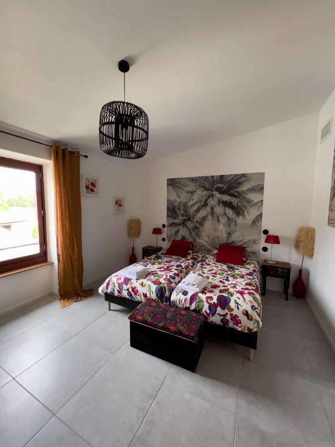 Bed and Breakfast Les Baroudeurs De Saint Jean Esterno foto